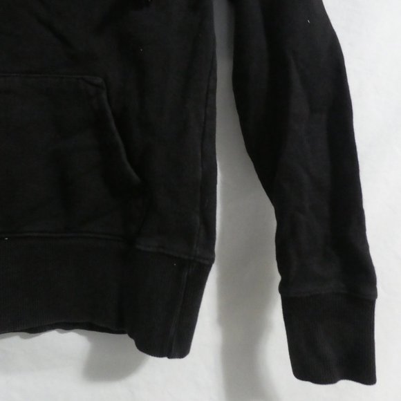 DIVIDED by H&M | size 4 | Black Hooded Sweatshirt | Kangaroo Pockets | GUC - Picture 8 of 15